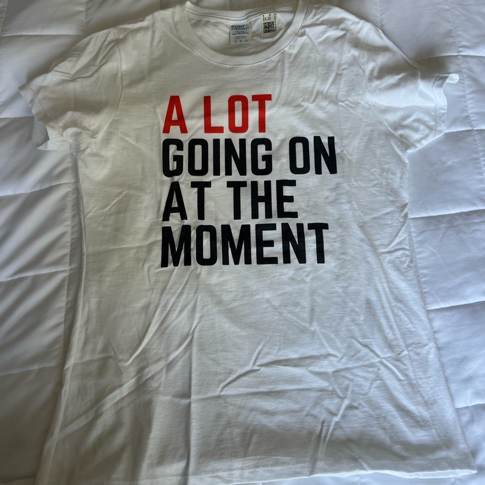 A lot going on at the moment t shirt for taylor swift eras tour